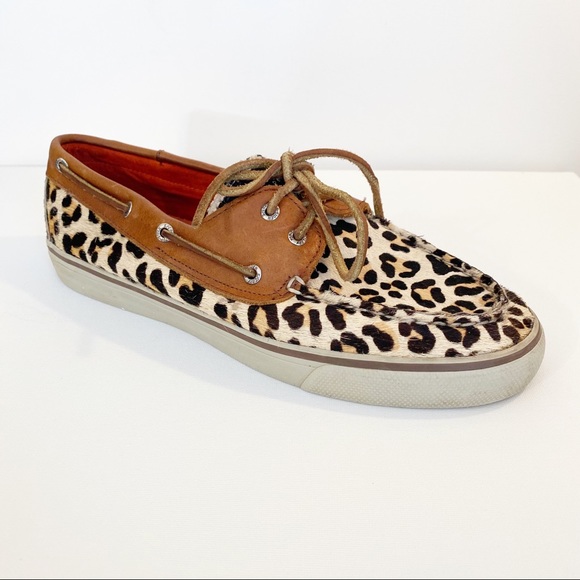 Sperry Shoes - Sperry Leopard Top-Siders - 9.5M